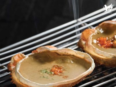 หมูอ้วนรีวิวเบิ้ม แนะนำร้านอาหารบุฟเฟ่ต์ที่มี " มันปูญี่ปุ่น " ทานได้ไม่อั้น ภาค 2