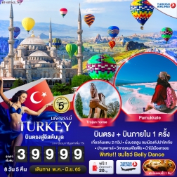 มหัศจรรย์ ทัวร์ตุรกี บินตรงสู่อิสตันบูล