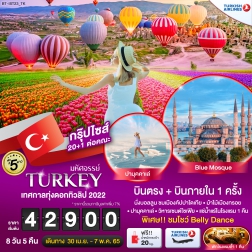 ทัวร์ตุรกี เทศกาลทุ่งดอกทิวลิป2022